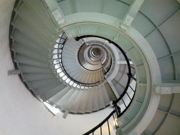 Photo of lighthouse steps in Ponce de Leon lighthouse