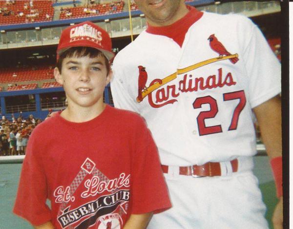 Flashback + Bad Photography + Cardinals Love