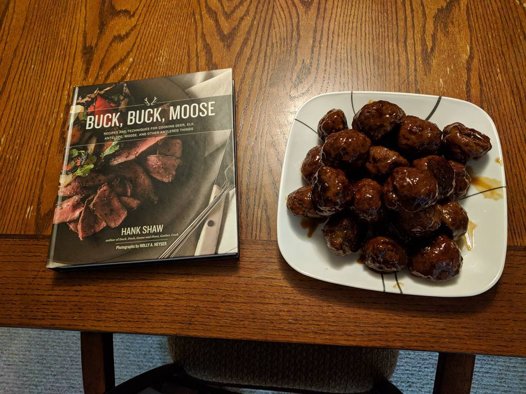 Venison Teriyaki Meatballs