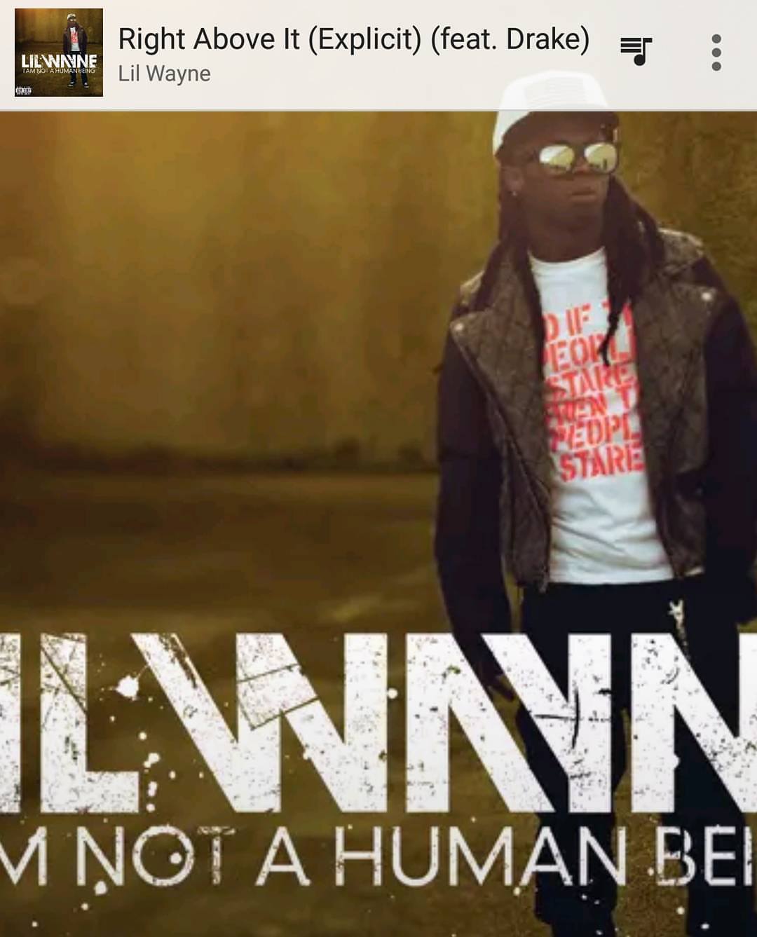 Photo of Lil' Wayne album cover